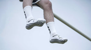 Stepzz - @am1gk showcasing the Stepzz Grip Socks with